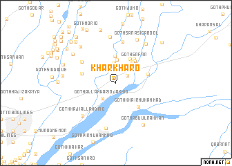 map of Kharkharo