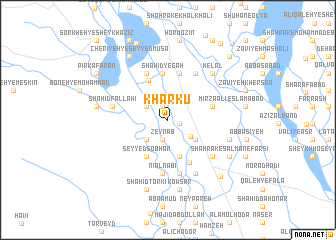 map of Khārkū
