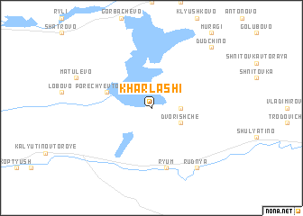 map of Kharlashi