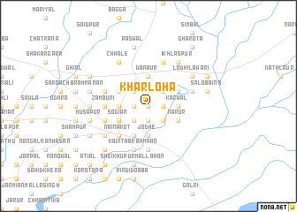 map of Kharloha