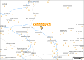 map of Kharnovka