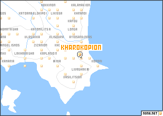 map of Kharokopión
