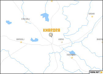 map of Kharora