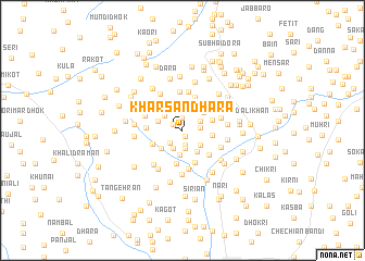 map of Kharsan Dhara