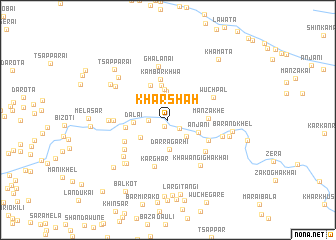 map of Kharshāh