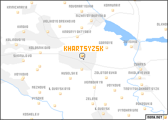 map of Khartsyzsk