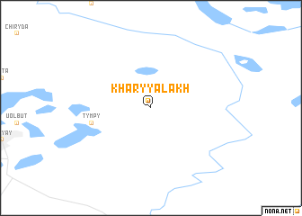 map of Kharyyalakh