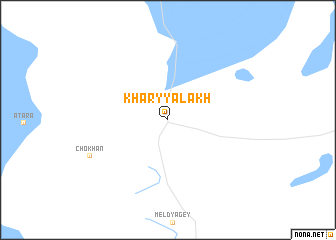 map of Kharyyalakh