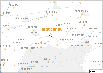map of Khasanbay