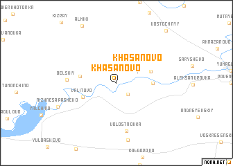 map of Khasanovo