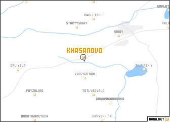 map of Khasanovo