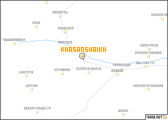 map of Khasanshaikh