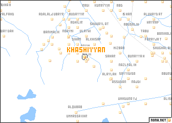 map of Khashīyyan