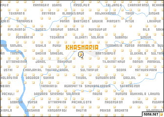 map of Khāsmāria