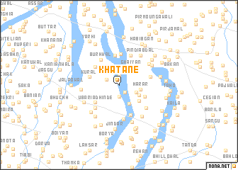 map of Khatāne