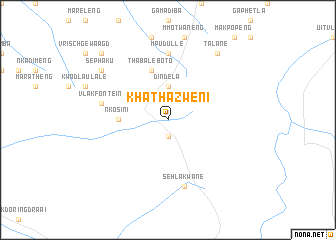 map of Khathazweni