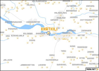 map of Khat Kili