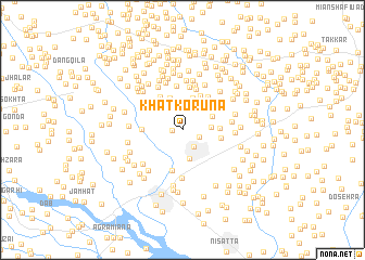 map of Khat Korūna