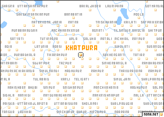 map of Khātpura