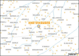 map of Khatri ka Wāra