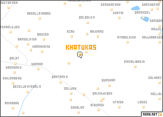 map of Khātūkās