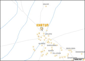 map of Khātūn