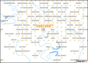 map of Khātura
