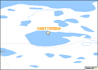 map of Khatynnakh