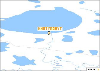 map of Khatyrabyt