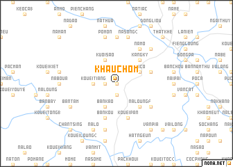 map of Khau Chôm