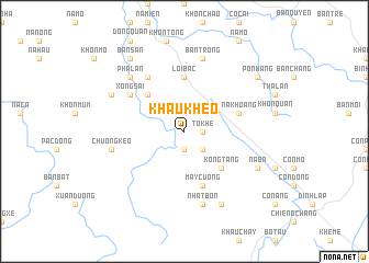 map of Khâu Kheo