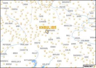 map of Khaulian