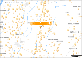 map of Khawajawāla