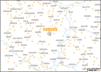 map of Khawās