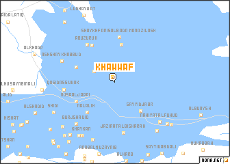 map of Khawwāf