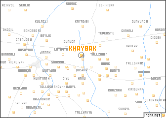 map of Khaybak