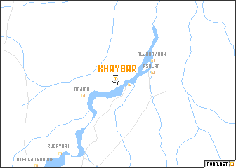 map of Khaybar