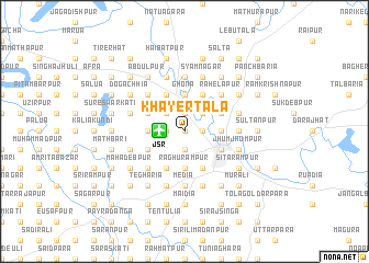 map of Khayertala