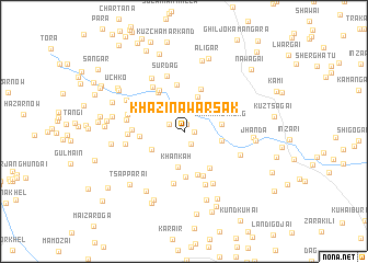 map of Khazina Warsak