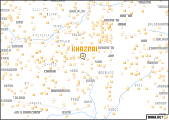 map of Khazrai