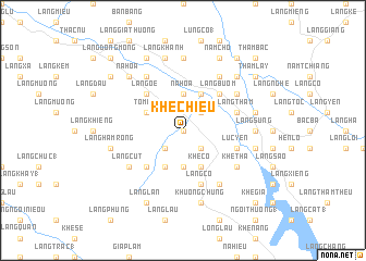 map of Khe Chiêu