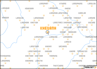 map of Khê Ðanh