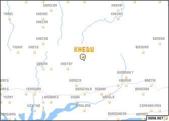 map of Khê Du