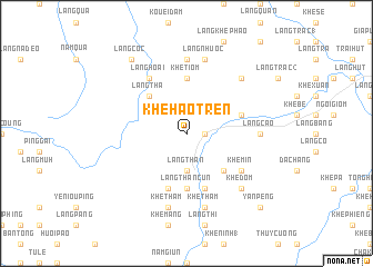 map of Khê Hao Trên