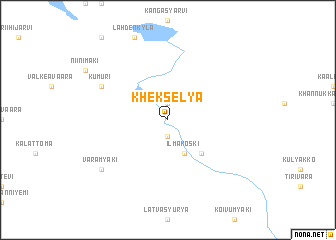 map of Khekselya