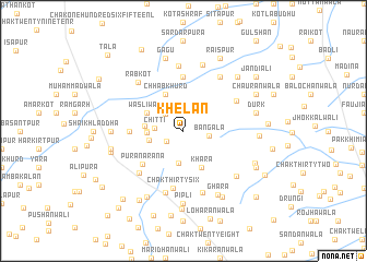 map of Khelān