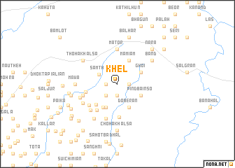 map of Khel