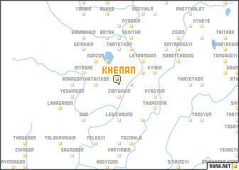 map of Khenan