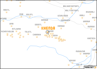 map of Khenda