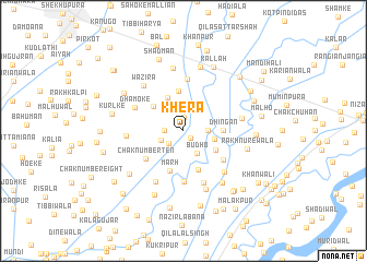 map of Khera